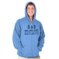 thumbnail image 5 of Dad Genuine World's Greatest Father Zip Hoodie Sweatshirt Men Brisco Brands S, 5 of 6