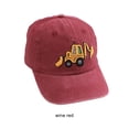 thumbnail image 2 of relayinert Sun Protection Baseball Cap For Kids – Stay Protected And Stylish Under Sun Breathable Polyester Kids Baseball Cap wine red 1Set, 2 of 6