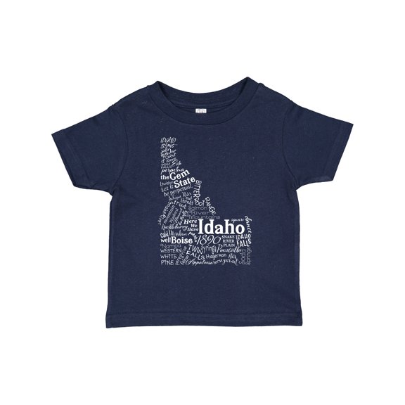 Inktastic Idaho State Word Salad Boys or Girls Toddler T-Shirt
