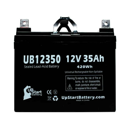 

Compatible Invacare Pronto M6 Battery - Replacement UB12350 Universal Sealed Lead Acid Battery (12V 35Ah 35000mAh L1 Terminal AGM SLA)
