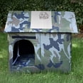 thumbnail image 4 of Maison pour Chat en Tissu Oxford, Abri Confortable pour Animaux de Compagnie, Design Spacieux avec Structure Fermée, Adapté aux Chats et Petits Chiens, 4 of 7