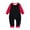 Black, variant on Coverall for Toddler Baby Boys and Girls Coordinated Family Holiday Picture Outfit Festive Eve Gathering Matching Sleepwear Memory Winter Festival Tradition