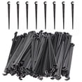 thumbnail image 2 of 1/4'' Hose Drip Irrigation Support Stakes C Shape Hook 4/7mm Pipe Fixed Stem Holder Garden Watering Dripper Sprinkler Bracket He Qiyong unisex, 2 of 2