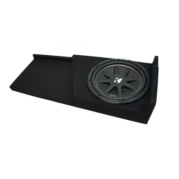 07-13 GMC Sierra Extended Cab Truck Kicker Comp C10 Single 10 Sub Box 4 Ohm