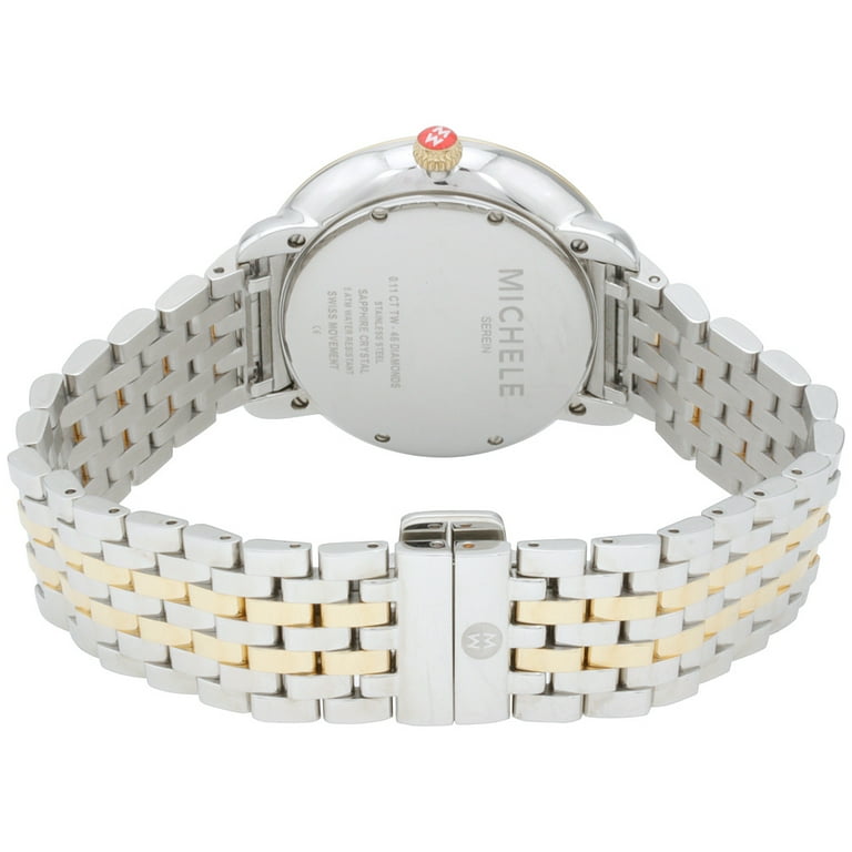 Michele women's serein diamond watch best sale