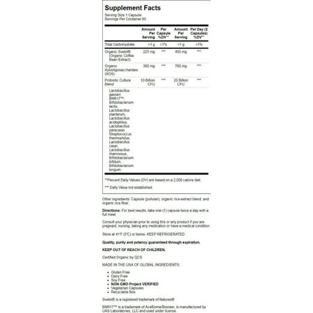 Renew Life Healthy Weight Probiotics & Prebiotics 20 Billion Cfu 60 Veg Caps