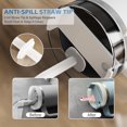 thumbnail image 4 of Silicone Leak Proof Straw Tips For Stanley Quencher 2.0 1.0 Reusable Extended Straw Covers 2 in1 Silicone Anti-Spill Extension Straws, 4 of 8