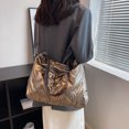 thumbnail image 3 of Bolsos Cruzados Otoño E Invierno Bolsos Hombro Acolchados para Mujer para Viajes (caqui), 3 of 9