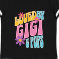 thumbnail image 4 of Inktastic Gigi and Pops Love Me Granddaughter Girls Toddler T-Shirt, 4 of 5