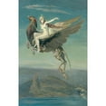 thumbnail image 2 of John Duncan 17x24 Black Ornate Framed Double Matted Museum Art Print Titled: Heptu Bidding Farewell to the City of Obb (1909), 2 of 5