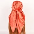 thumbnail image 5 of Bufanda de seda para mujer 2022, nueva, suave y ligera, pañuelo para la cabeza, elegante, accesorios de gasa, diadema sólida, moda, 5 of 5