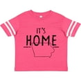 thumbnail image 3 of Inktastic It's Home- State of Iowa  Outline Distressed Text Boys or Girls Toddler T-Shirt, 3 of 5