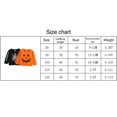 thumbnail image 7 of Qiylii Children Halloween Sweatshirt,Skeleton Pumpkin Long Sleeve Pullover Tops, 7 of 7