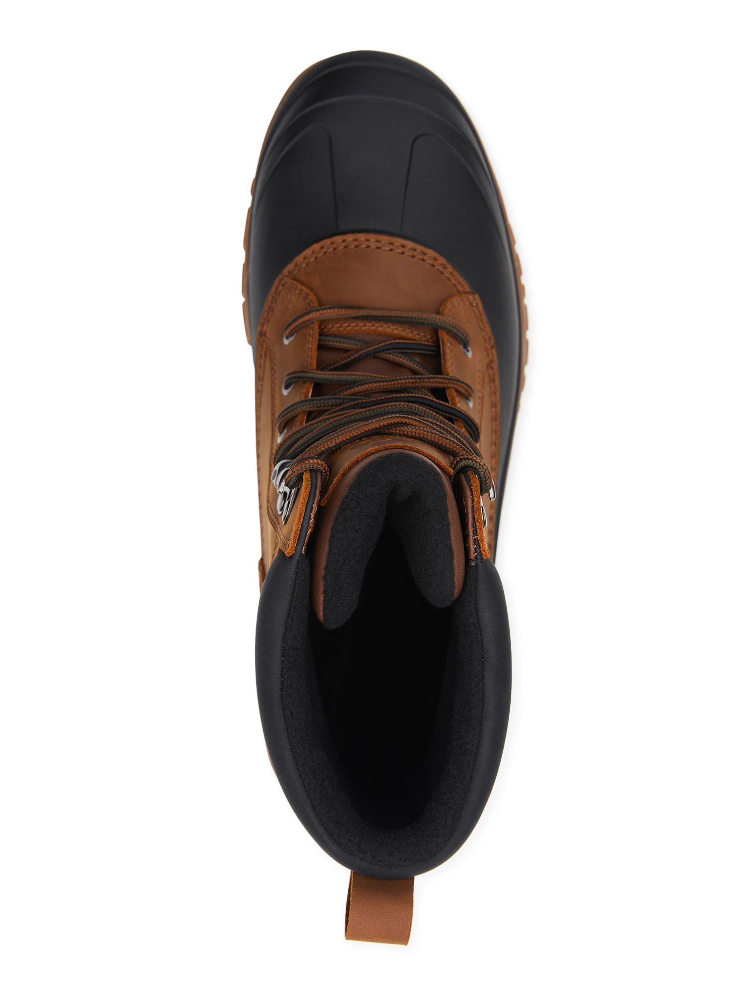 Ozark Trail Men's Lace Up Classic Snow Boot, Brown photo 2