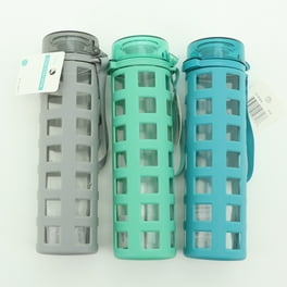 Ello Syndicate BPA-Free Glass Water Bottle with Flip Lid, 20