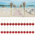 thumbnail image 4 of Love Pendant Balls, Rounded Edges Christmas Love Pendant Balls Detachable Hook Rope Plastic Material  For Weddings, 4 of 8
