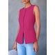thumbnail image 4 of Chaleco PRETTYGARDEN 2025 sin mangas con botones rojo rosa XL, 4 of 8