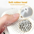 thumbnail image 3 of Pet Spray Hair Removal Comb,Upgraded 3 in 1 Cat Steam Brush, Self Cleaning Cat Steam Brush, with Water Tank and Release Button, Pet Steam Brush for Dog and Cat (White), 3 of 6