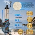 thumbnail image 2 of Kit de supervivencia para exteriores Lormandy con 5 pajillas filtrantes de agua, 2 of 7