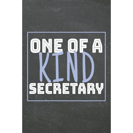 Christmas Gift Ideas Under $25 One Of A Kind Secretary: Secretary Dot Grid Notebook, Planner or Journal - Size 6 x 9 - 110 Dotted Pages - Office Equipment, Supplies - Funny Secretary Gift Idea for Christmas or Birthday (Paperback) ()