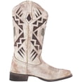 thumbnail image 6 of Roper Belle Womens Tan Leather Cowboy Boots 9, 6 of 8