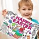 thumbnail image 1 of Decoraciones de Pascua, regalos de Pascua, conejitos de Pascua, huevos, canasta de pollitos, manteles individuales de papel para niños, suministros de decoración navideña, manteles individuales de pap, 1 of 6