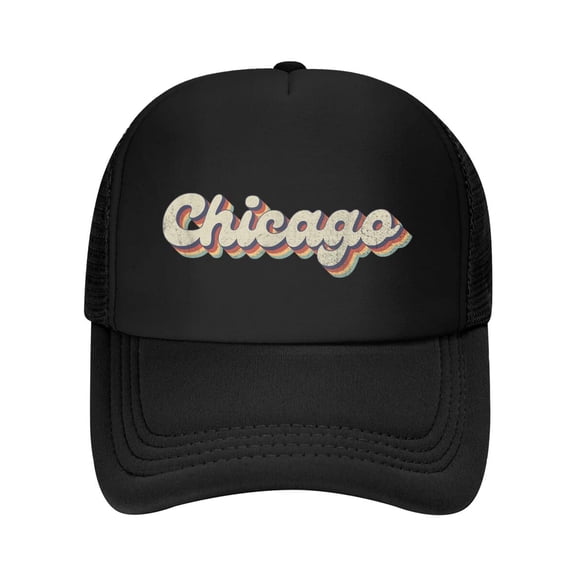 70's 80's USA City - Vintage Chicago Baseball Cap