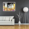 thumbnail image 4 of Cuadros Decorativos 5D bricolaje completo taladro diamante pintura gato bordado mosaico Kits decoración (LD049) Ndcxsfigh Nuevos Originales, 4 of 8