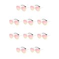 thumbnail image 3 of Gafas de sol hexagonales Sonducket con montura ligera lentes polarizadas doradas rosas amarillas C15 oro rosa amarillo C15 10Conjunto, 3 of 6
