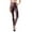 Burgundy, variant on Women's Casual High Waist Faux PU Leather Leggings