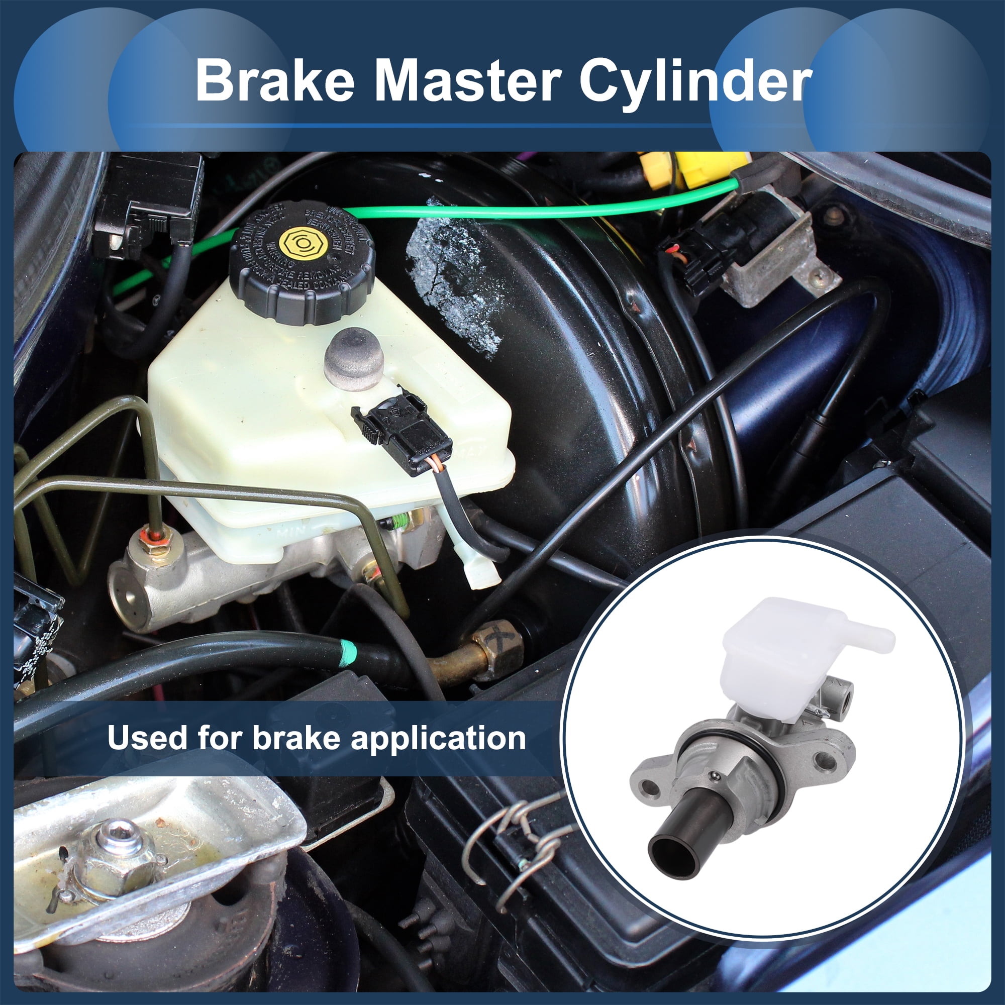 Unique Bargains Brake Master Cylinder with Reservoir for Honda Accord 2019-2023 Hydraulic
