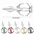thumbnail image 2 of High-Carbon Steel Heavy Duty Poultry Shears - Silver Kitchen Scissors with Ergonomic Handle, Dishwasher Safe, Ideal for Cutting Chicken, Meat, Seafood & Small Bones in Home Kitchens & Catering Settin, 2 of 9