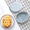 thumbnail image 4 of Molde para hornear en la cocina - Molde de silicona para pasteles con forma de huevo de Pascua, bandeja para hornear, molde para huevos de dinosaurio, molde para hornear de Halloween, 4 of 5