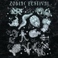 thumbnail image 2 of Junior's Lost Gods Zodiac Festival Collage Graphic Crop T-Shirt Black Small, 2 of 4