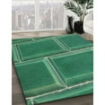 thumbnail image 2 of Ahgly Company Indoor Square Patterned Mint Green Novelty Area Rugs, 8' Square, 2 of 6