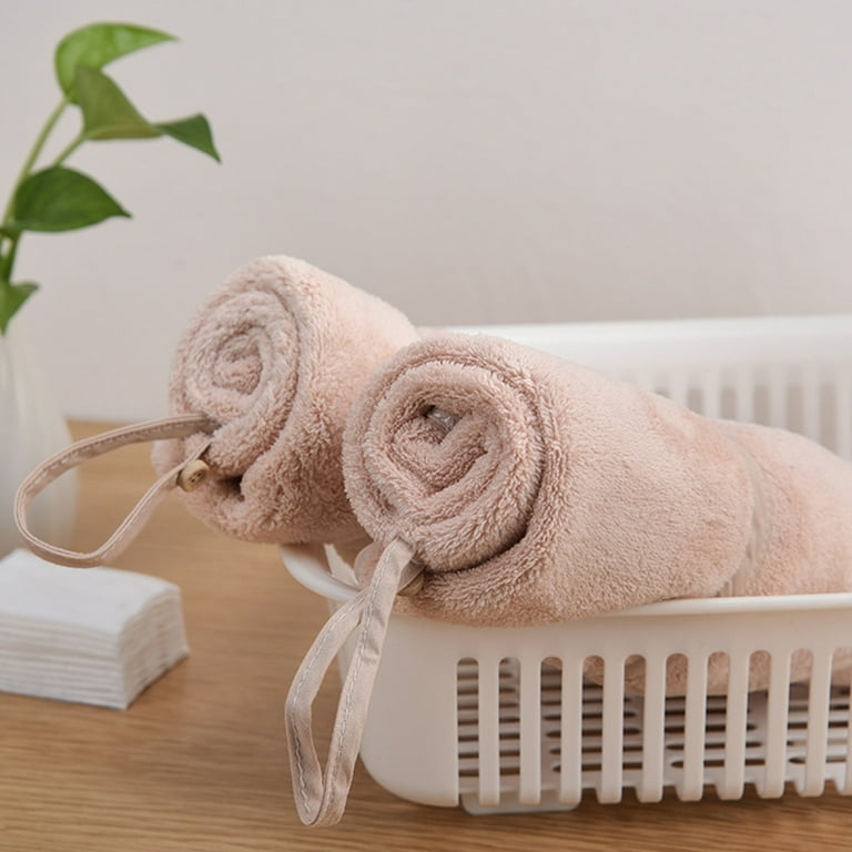 Round hand towel with loop sale
