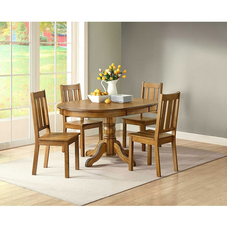 Honey oak kitchen chairs 2025