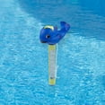 thumbnail image 2 of 9" Blue Whale Floating Swimming Pool Thermometer with Cord, 2 of 6