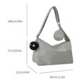 thumbnail image 4 of Bolsa De Hombro Bolsa Hobo para mujer Moda Harajuku para mujer Oxford con monedero (Verde) Tmvgtek Para Estrenar, 4 of 9