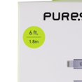 thumbnail image 3 of PureGear Braided MFI to USB-C 6ft. Charging Cable - Metallic Space Gray, 3 of 3