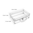 thumbnail image 2 of AURARMLET Organizador Transparente Para Con Asa Ideal Para Casa Y Protección Contra Humedad, 2 of 7
