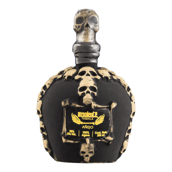 Tequila Insolente Cráneo Añejo 200 Ml Insolente Tequila Añejo