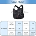 thumbnail image 7 of Zeraty Life Jacket for Adult,Float Buoyancy Aid Swim Vest for Swimming, Snorkeling, Kayaking Sailing,Black, 7 of 7
