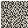 thumbnail image 2 of SAFAVIEH Studio Leather Evette Geometric Area Rug, Grey/Black, 4' x 6', 2 of 4