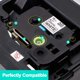 thumbnail image 4 of Compatible con Brother TZe-241 Cinta de etiquetas laminada tze241 tze641 18 mm Cinta negra sobre blanca tze-141 tz-241 Impresora de etiquetas TZ-241, 4 of 5