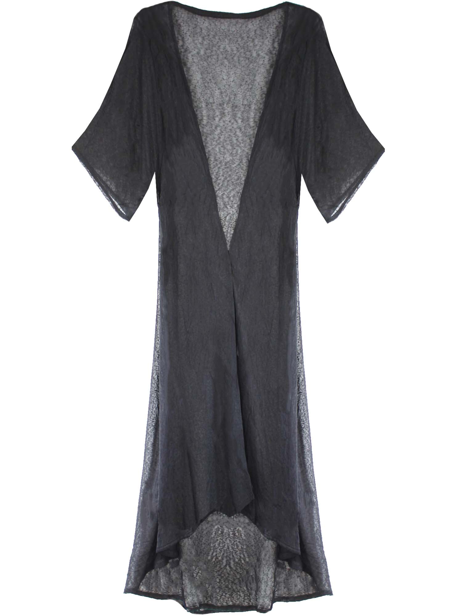 sheer cardigan long