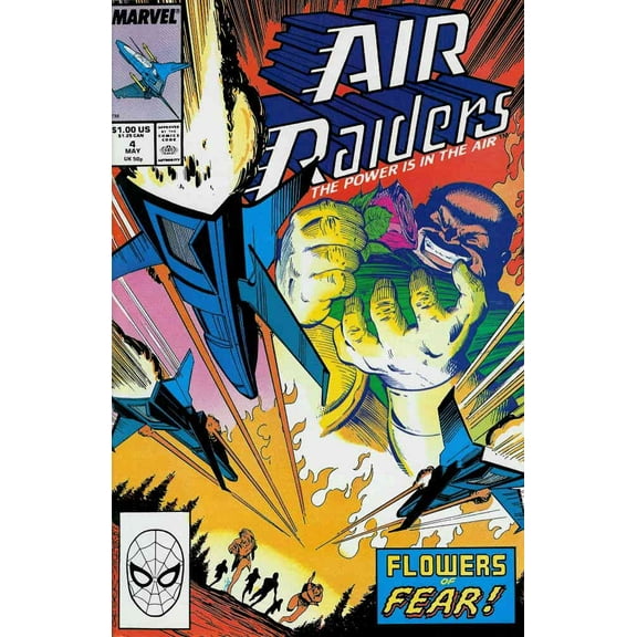Air Raiders #4 VF ; Marvel Comic Book