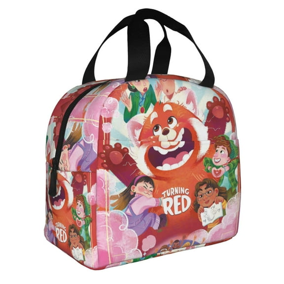 Turning Re Lunch Bag Insulated Lunch Box Reusable Cooler Cartoon Lunch Tote Bag Picnic Travel Office