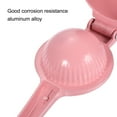 thumbnail image 3 of Uxcell Manual Hand Squeezer Aluminium Alloy Lemon Citrus Orange Juicer Pink, 3 of 6