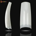 thumbnail image 4 of Spencer 500PCS Acrylic Artificial Nails Lady French Style Clear False Half Nail Art Tips Manicure with Box for Nail Art Salons and Home DIY "Natural", 4 of 9